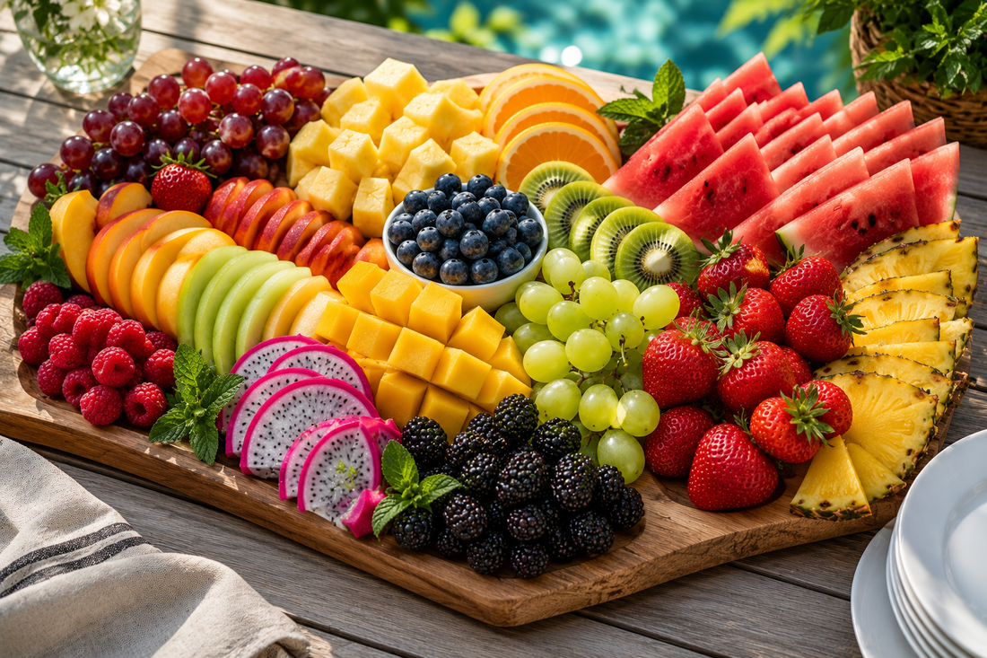 Stay Cool This Summer with a Fresh Seasonal Fruit Board
