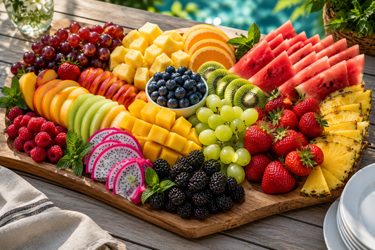 Stay Cool This Summer with a Fresh Seasonal Fruit Board