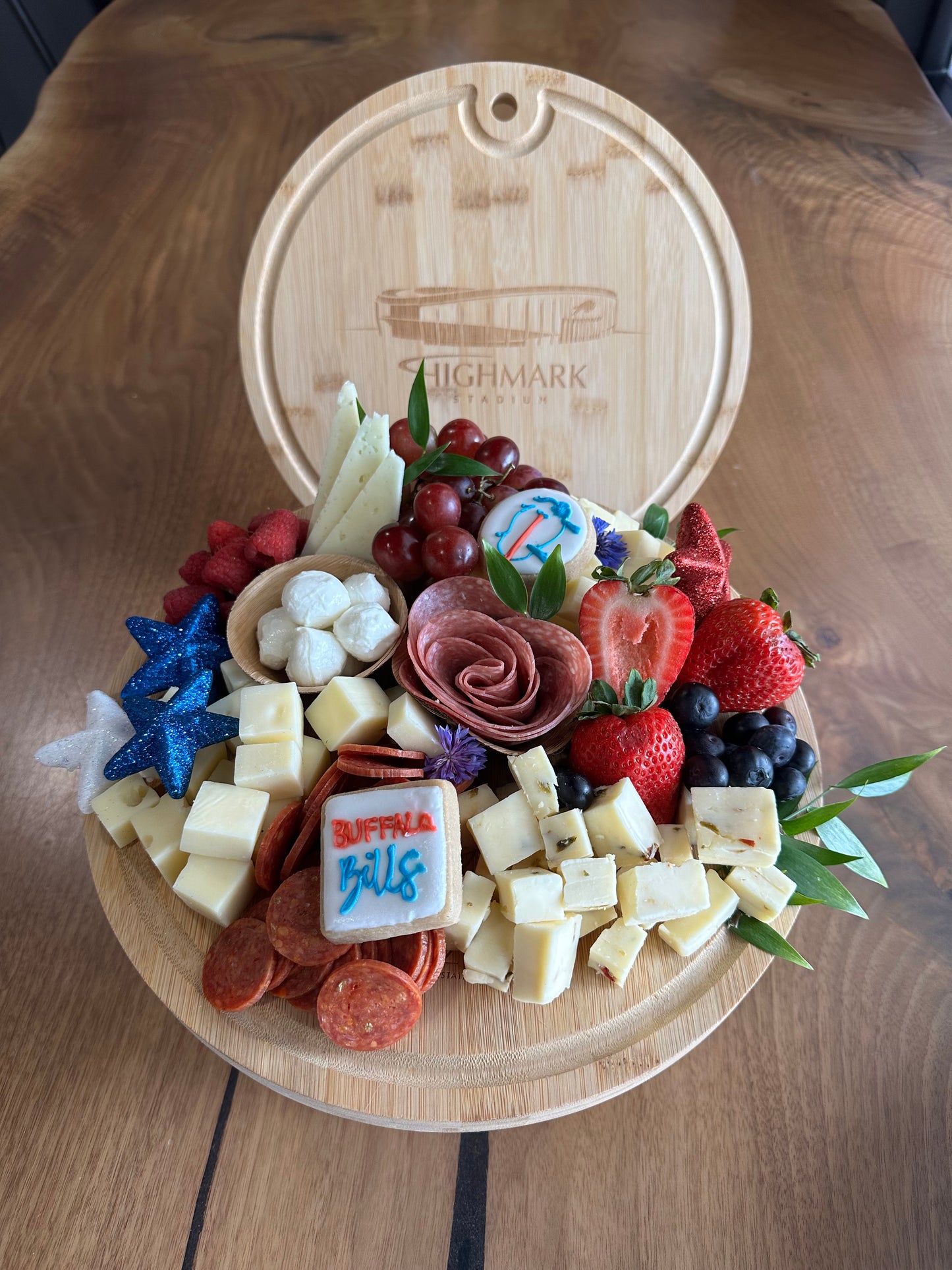 Buffalo bills dessert board